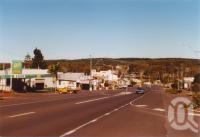 <span class="caption-caption">Yarraman main street</span>, 2003. <br />Photograph, collection of <span class="caption-contributor">John Young</span>.