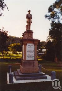 <span class="caption-caption">Kandanga war memorial</span>, 2003. <br />Photograph, collection of <span class="caption-contributor">John Young</span>.