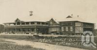 <span class="caption-caption">State Hotel, Babinda</span>, 1917. <br />Postcard by <span class="caption-publisher">Photograph by B.Alston</span>, collection of <span class="caption-contributor">Centre for the Government of Queensland</span>.