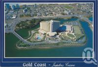 <span class="caption-caption">Gold Coast Jupiters Casino</span>, 1992. <br />Postcard by <span class="caption-publisher">Nu-Color-Vue</span>, collection of <span class="caption-contributor">Centre for the Government of Queensland</span>.