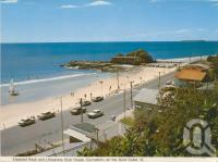 <span class="caption-caption">Elephant Rock and Lifesavers Club House Currumbin</span>, c1968. <br />Postcard folder by <span class="caption-publisher">Murray Views Pty Ltd</span>, collection of <span class="caption-contributor">Centre for the Government of Queensland</span>.