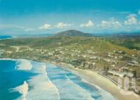 <span class="caption-caption">Coolum Beach</span>, c1960. <br />Postcard by <span class="caption-publisher">Murray Views Pty Ltd</span>, collection of <span class="caption-contributor">Centre for the Government of Queensland</span>.