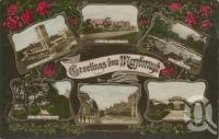 <span class="caption-caption">Greetings from Maryborough</span>, c1914. <br />Postcard by <span class="caption-publisher">W. Mitchell</span>, collection of <span class="caption-contributor">Centre for the Government of Queensland</span>.
