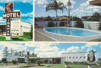 <span class="caption-caption">Motel Ingham, Townsville Road Ingham</span>, c1980. <br />Postcard by <span class="caption-publisher">GK Bolton</span>, collection of <span class="caption-contributor">Centre for the Government of Queensland</span>.