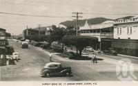<span class="caption-caption">Shields Street, Cairns</span>, c1950. <br />Postcard by <span class="caption-publisher">Murray Views Pty Ltd</span>, collection of <span class="caption-contributor">Centre for the Government of Queensland</span>.
