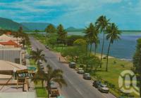 <span class="caption-caption">Esplanade Cairns, looking north</span>, c1964. <br />Postcard by <span class="caption-publisher">Murray Views Pty Ltd</span>, collection of <span class="caption-contributor">Centre for the Government of Queensland</span>.