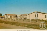 <span class="caption-caption">The Children's Hostel, Blackall</span>, c1964. <br />Postcard folder by <span class="caption-publisher">Sydney G Hughes Pty Ltd</span>, collection of <span class="caption-contributor">Centre for the Government of Queensland</span>.