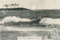 <span class="caption-caption">The Bar, Maroochydore</span>, c1930. <br />Postcard folder by <span class="caption-publisher">Unknown Publisher</span>, collection of <span class="caption-contributor">Centre for the Government of Queensland</span>.