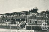 <span class="caption-caption">Seaspray Guest House, Maroochydore</span>, c1930. <br />Postcard folder by <span class="caption-publisher">Unknown Publisher</span>, collection of <span class="caption-contributor">Centre for the Government of Queensland</span>.