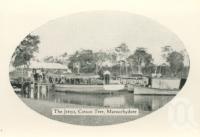 <span class="caption-caption">The Jettys, Cotton Tree, Maroochydore</span>, c1930. <br />Postcard folder by <span class="caption-publisher">Unknown Publisher</span>, collection of <span class="caption-contributor">Centre for the Government of Queensland</span>.
