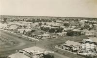 <span class="caption-caption">View from Water Tower, Dalby</span>, c1938. <br />Postcard by <span class="caption-publisher">Murray Studios Pty Ltd</span>, collection of <span class="caption-contributor">Centre for the Government of Queensland</span>.