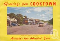<span class="caption-caption">Charlotte Street, Cooktown</span>, c1960. <br />Postcard folder by <span class="caption-publisher">Unknown Publisher</span>, collection of <span class="caption-contributor">Centre for the Government of Queensland</span>.