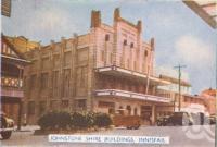 <span class="caption-caption">Johnstone Shire buildings, Innisfail</span>, c1952. <br />Postcard folder by <span class="caption-publisher">Murray Studios Pty Ltd</span>, collection of <span class="caption-contributor">Centre for the Government of Queensland</span>.