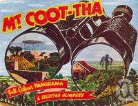 <span class="caption-caption">Mt Coot-tha, full colour panorama & selected glimpses, Brisbane</span>, c1956. <br />Postcard folder by <span class="caption-publisher">Murray Views Pty Ltd</span>, collection of <span class="caption-contributor">Centre for the Government of Queensland</span>.