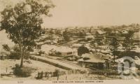 <span class="caption-caption">View from Calton Terrace, showing Gympie</span>, c1930. <br />Postcard by <span class="caption-publisher">Unknown Publisher</span>, collection of <span class="caption-contributor">Centre for the Government of Queensland</span>.
