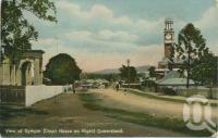 <span class="caption-caption">View of Gympie (Court House on right)</span>, c1910. <br />Postcard by <span class="caption-publisher">Shell Series</span>, collection of <span class="caption-contributor">Centre for the Government of Queensland</span>.