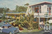 <span class="caption-caption">Reef Tropical Motel, The Esplanade, Hervey Bay</span>, 1962. <br />Postcard by <span class="caption-publisher">Unknown Publisher</span>, collection of <span class="caption-contributor">Centre for the Government of Queensland</span>.
