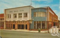 <span class="caption-caption">Kirra Beach Hotel, Kirra Beach, Coolangatta</span>, c1960. <br />Postcard by <span class="caption-publisher">Murray Views Pty Ltd</span>, collection of <span class="caption-contributor">Centre for the Government of Queensland</span>.