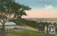 <span class="caption-caption">One Tree Hill, Mt Coot-tha, Brisbane</span>, c1910. <br />Postcard by <span class="caption-publisher">Unknown Publisher</span>, collection of <span class="caption-contributor">John Young</span>.