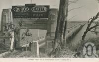 <span class="caption-caption">Hornibrook Highway, Redcliffe</span>, c1938. <br />Postcard by <span class="caption-publisher">Murray Views Pty Ltd</span>, collection of <span class="caption-contributor">John Young</span>.