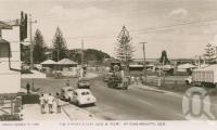 <span class="caption-caption">The border gates Queensland and New South Wales</span>, c1958. <br />Postcard by <span class="caption-publisher">Unknown Publisher</span>, collection of <span class="caption-contributor">John Young</span>.