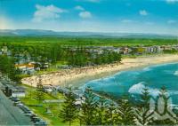 <span class="caption-caption">Burleigh Heads</span>, c1961. <br />Postcard folder by <span class="caption-publisher">Kruger</span>, collection of <span class="caption-contributor">John Young</span>.