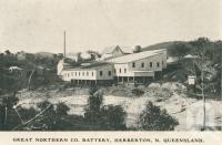 <span class="caption-caption">Great Northern Company Battery, Herberton</span>, 1912. <br />Postcard by <span class="caption-publisher">Unknown Publisher</span>, collection of <span class="caption-contributor">John Young</span>.