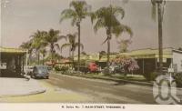 <span class="caption-caption">Main street, Theodore</span>, c1955. <br />Postcard by <span class="caption-publisher">Kodak</span>, collection of <span class="caption-contributor">John Young</span>.