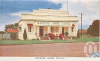 <span class="caption-caption">Mareeba Shire Office</span>, c1961. <br />Postcard folder by <span class="caption-publisher">GK Bolton</span>, collection of <span class="caption-contributor">John Young</span>.