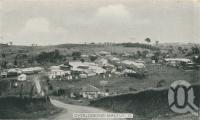 <span class="caption-caption">Overlooking Maleny</span>, c1938. <br />Postcard folder by <span class="caption-publisher">Murray Views Pty Ltd</span>, collection of <span class="caption-contributor">John Young</span>.