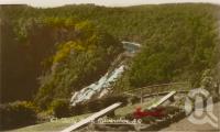 <span class="caption-caption">Tully's Falls, Ravenshoe</span>, c1928. <br />Postcard by <span class="caption-publisher">Unknown Publisher</span>, collection of <span class="caption-contributor">John Young</span>.