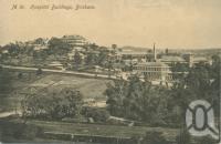 <span class="caption-caption">Hospital buildings</span>, c1910. <br />Postcard by <span class="caption-publisher">Unknown Publisher</span>, collection of <span class="caption-contributor">John Young</span>.