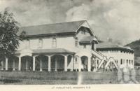 <span class="caption-caption">St Augustine's, Mossman</span>, c1958. <br />Postcard folder by <span class="caption-publisher">Murray Views Pty Ltd</span>, collection of <span class="caption-contributor">John Young</span>.