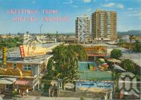 <span class="caption-caption">The Beachcomber on Cavill Avenue, Surfers Paradise</span>, c1970. <br />Postcard by <span class="caption-publisher">John Engelander & Co Pty Ltd</span>, collection of <span class="caption-contributor">Centre for the Government of Queensland</span>.