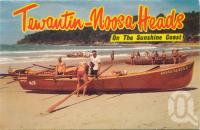 <span class="caption-caption">Tewantin-Noosa Heads</span>, c1959. <br />Postcard folder by <span class="caption-publisher">Murray Views Pty Ltd</span>, collection of <span class="caption-contributor">Centre for the Government of Queensland</span>.