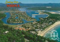 <span class="caption-caption">Noosa</span>, c1995. <br />Postcard by <span class="caption-publisher">Wren Souvenirs</span>, collection of <span class="caption-contributor">Centre for the Government of Queensland</span>.