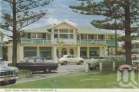 <span class="caption-caption">Beach House, Marine Parade, Coolangatta</span>, 1962. <br />Postcard folder by <span class="caption-publisher">Murray Views Pty Ltd</span>, collection of <span class="caption-contributor">Centre for the Government of Queensland</span>.
