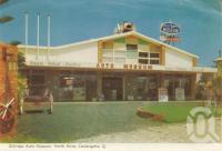 <span class="caption-caption">Gilltraps Auto Museum, North Kirra, Coolangatta</span>, 1962. <br />Postcard folder by <span class="caption-publisher">Murray Views Pty Ltd</span>, collection of <span class="caption-contributor">Centre for the Government of Queensland</span>.