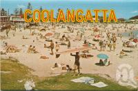 <span class="caption-caption">Greenmount Surfing Beach, Coolangatta</span>, c1962. <br />Postcard folder by <span class="caption-publisher">Sydney G. Hughes Pty Ltd</span>, collection of <span class="caption-contributor">Centre for the Government of Queensland</span>.