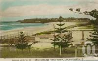 <span class="caption-caption">Greenmount from Kirra, Coolangatta</span>, c1935. <br />Postcard by <span class="caption-publisher">Murray Views Pty Ltd</span>, collection of <span class="caption-contributor">Centre for the Government of Queensland</span>.