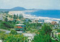 <span class="caption-caption">Alexandra Headland</span>, c1972. <br />Postcard by <span class="caption-publisher">Bernard Kuskopf</span>, collection of <span class="caption-contributor">Centre for the Government of Queensland</span>.