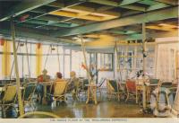 <span class="caption-caption">The dance floor at the Boolarong Espresso, Alexandra Headland</span>, c1958. <br />Postcard folder by <span class="caption-publisher">Sydney G Hughes Pty Ltd</span>, collection of <span class="caption-contributor">Centre for the Government of Queensland</span>.