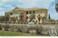 <span class="caption-caption">Roma State School</span>, c1962. <br />Postcard folder by <span class="caption-publisher">Murray Views Pty Ltd</span>, collection of <span class="caption-contributor">Centre for the Government of Queensland</span>.