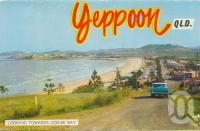 <span class="caption-caption">Looking towards Coo-ee Bay, Yeppoon</span>, 1965. <br />Postcard folder by <span class="caption-publisher">Murray Views Pty Ltd</span>, collection of <span class="caption-contributor">Centre for the Government of Queensland</span>.