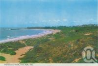 <span class="caption-caption">Fisherman's Beach, Emu Park</span>, 1965. <br />Postcard folder by <span class="caption-publisher">Murray Views Pty Ltd</span>, collection of <span class="caption-contributor">Centre for the Government of Queensland</span>.