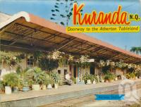 <span class="caption-caption">Railway Station, Kuranda</span>, c1964. <br />Postcard folder by <span class="caption-publisher">Murray Views Pty Ltd</span>, collection of <span class="caption-contributor">Centre for the Government of Queensland</span>.
