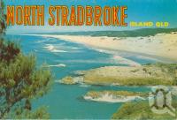 <span class="caption-caption">North Stradbroke, main beach Point Lookout</span>, c1960. <br />Postcard folder by <span class="caption-publisher">Sydney G Hughes Pty Ltd</span>, collection of <span class="caption-contributor">Centre for the Government of Queensland</span>.