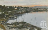 <span class="caption-caption">Coal wharves, South Brisbane</span>, 1907. <br />Postcard by <span class="caption-publisher">Unknown Publisher</span>, collection of <span class="caption-contributor">Centre for the Government of Queensland</span>.