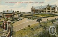 <span class="caption-caption">Mater Misericordiae, Public & Private Hospital, South Brisbane</span>, c1910. <br />Postcard by <span class="caption-publisher">White Series</span>, collection of <span class="caption-contributor">Centre for the Government of Queensland</span>.