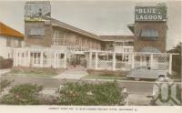 <span class="caption-caption">Blue Lagoon Holiday Hotel, Southport</span>, 1958. <br />Postcard by <span class="caption-publisher">Murray Views Pty Ltd</span>, collection of <span class="caption-contributor">Centre for the Government of Queensland</span>.